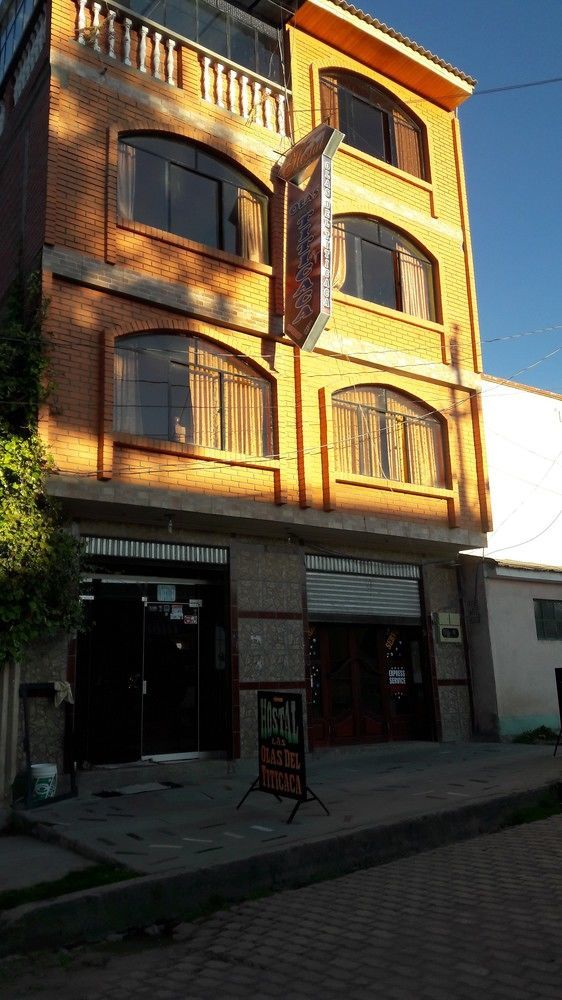 Olas Del Titicaca Backpackers Hostel Copacabana  Exterior foto